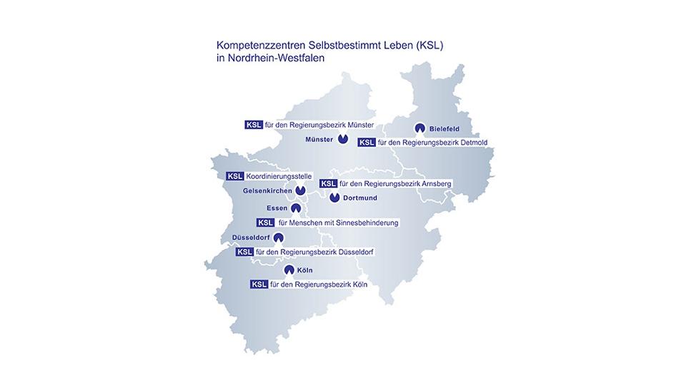 KSL NRW-Karte
