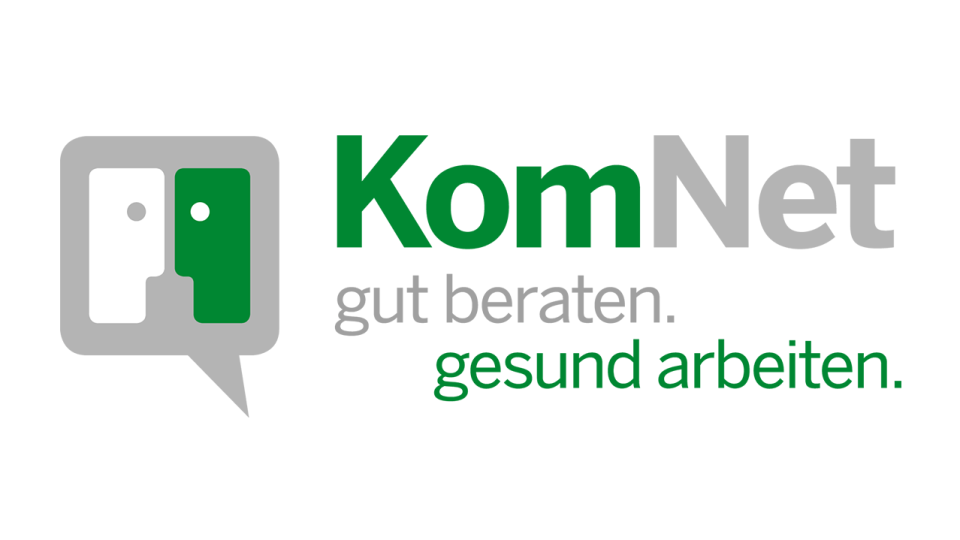 Logo Komnet - gut beraten gesund arbeiten