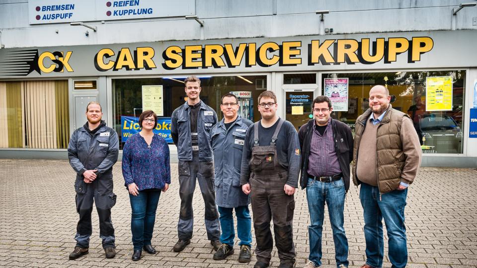 Foto: Team von Car Service Krupp in Oberhausen
