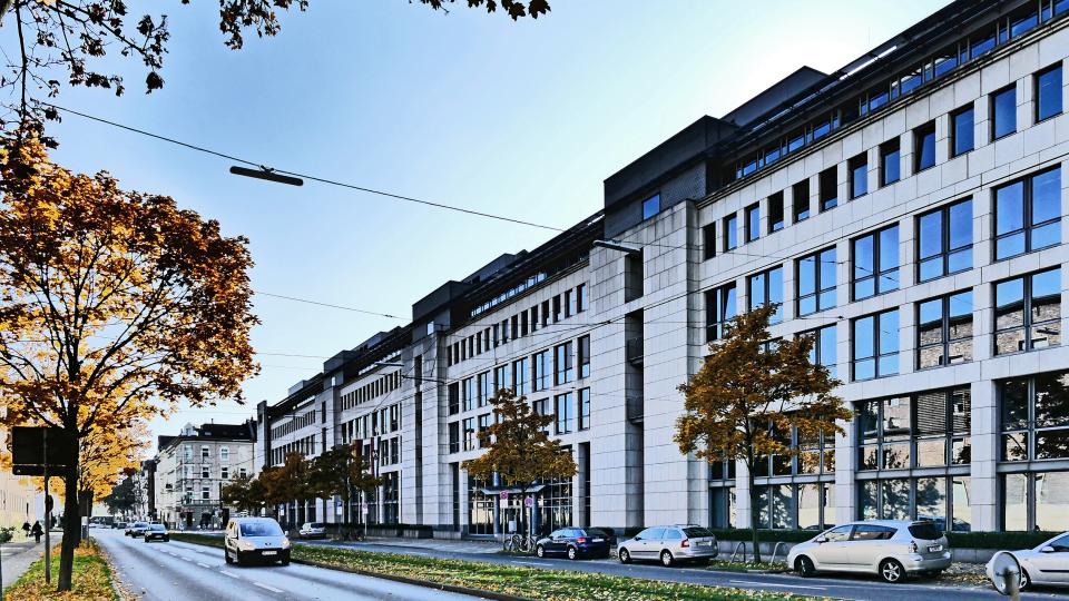 Ansicht des Ministeriums für Arbeit, Gesundheit und Soziales am Düsseldorfer Fürstenwall