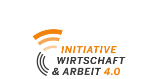 Logo: Initiative und Arbeit 4.0
